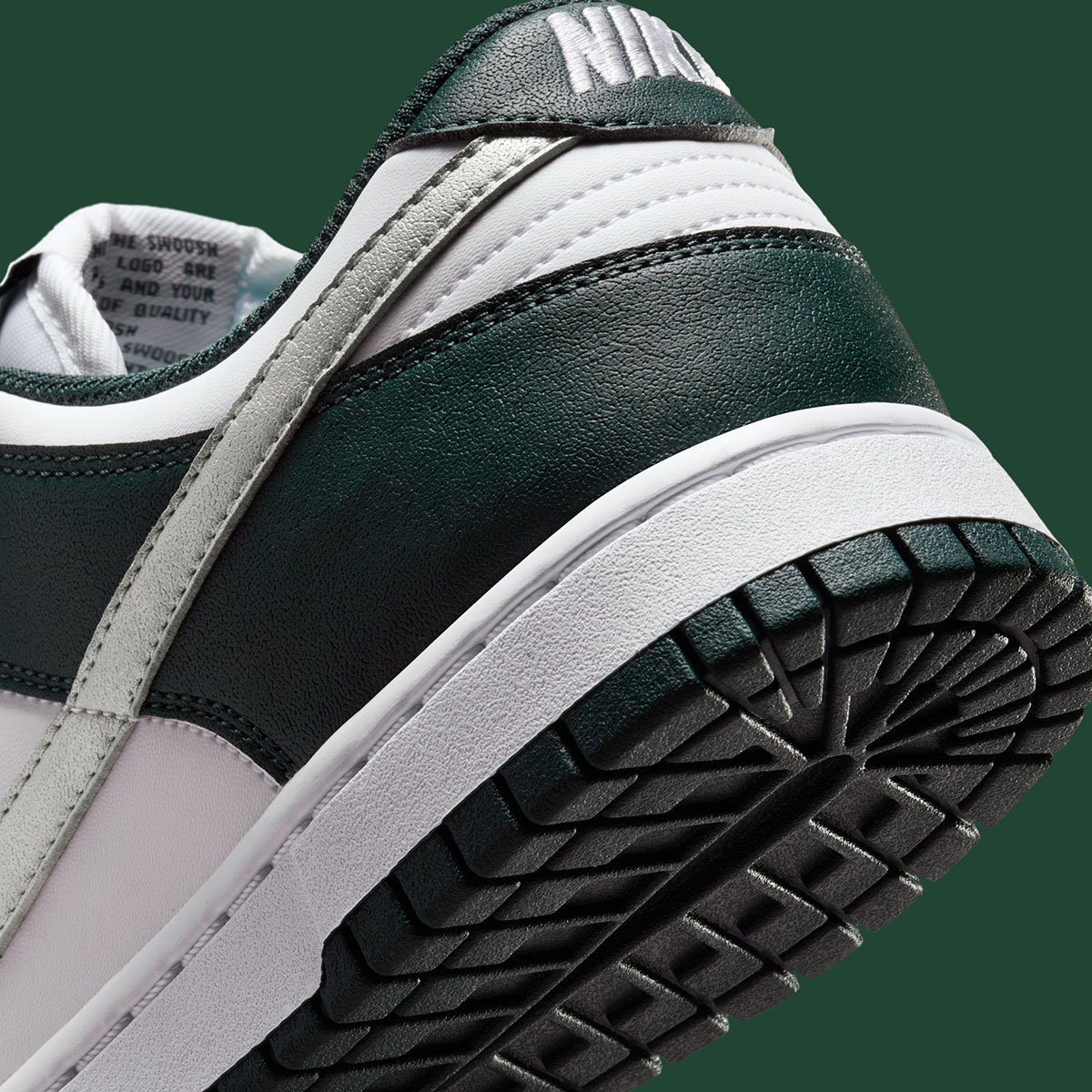 Nike Dunk Low Seaweed White Sail Metallic Silver Io7450 364 8