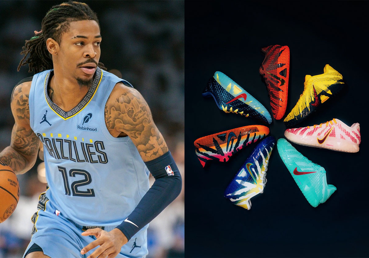 Ja Morant “Leaks” Another Set Of Upcoming Nike Ja 3 Colorways