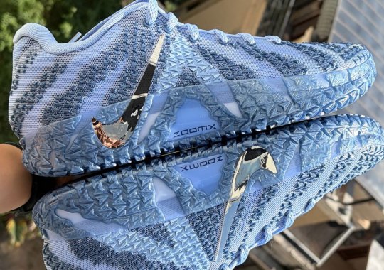 The Nike Ja 3 “Cobalt Bliss” Shines With Chrome Swooshes