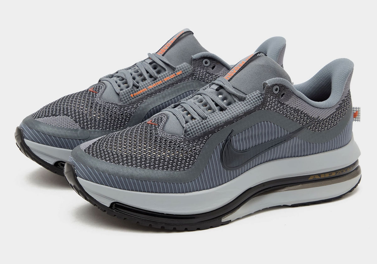 Nike Pegasus Premium Cool Grey Black Wolf Grey Safety Orange Hq2592 014 2