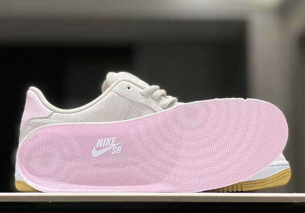 Nike Sb Air Force 1 Light Orewood Brown Pink Gum 2