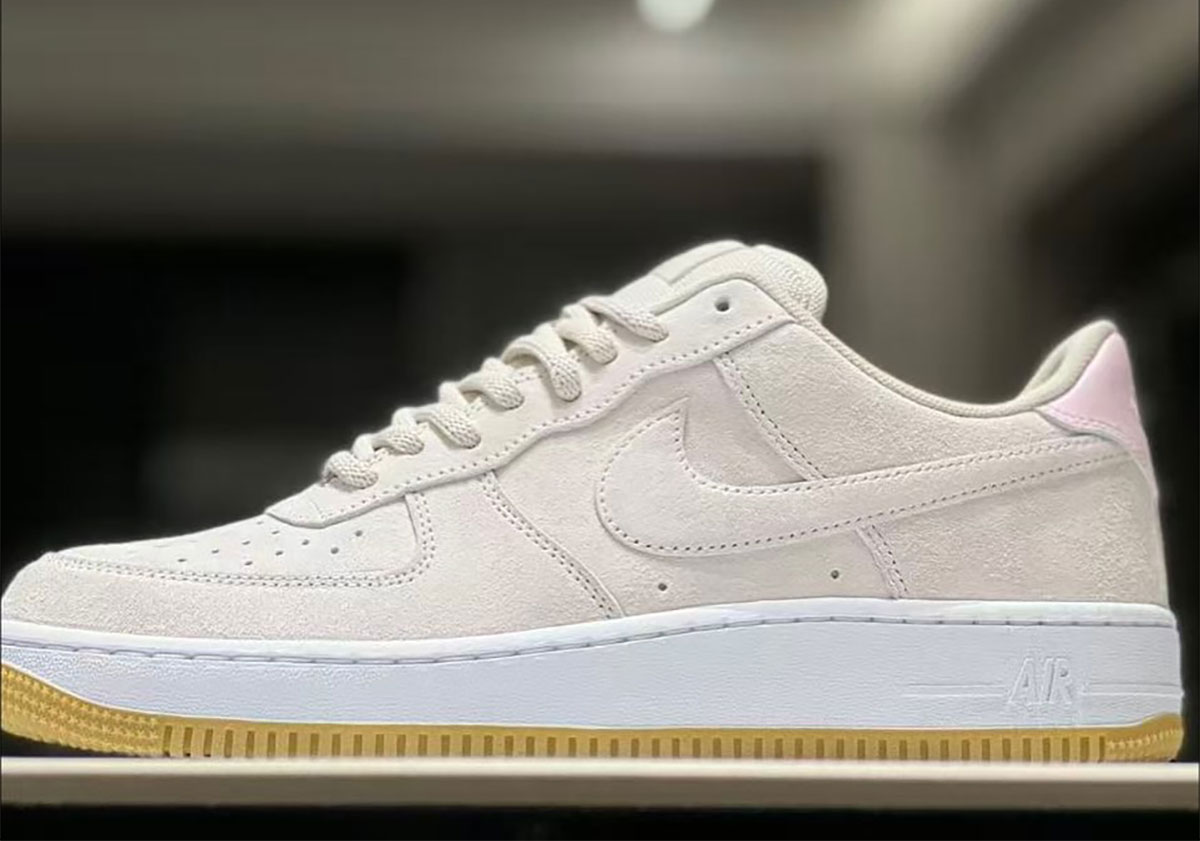 Nike Sb Air Force 1 Light Orewood Brown Pink Gum 6