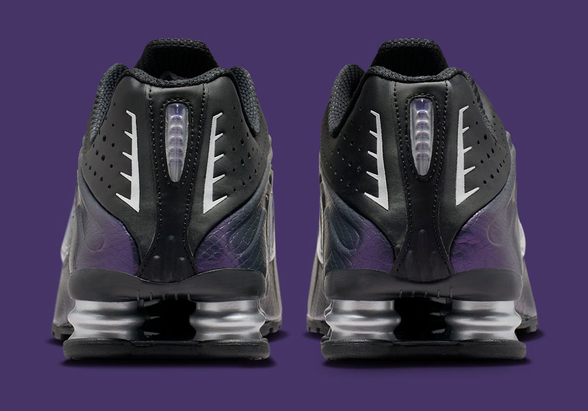 Nike Shox R4 Purple Snakeskin Io4546 002 2