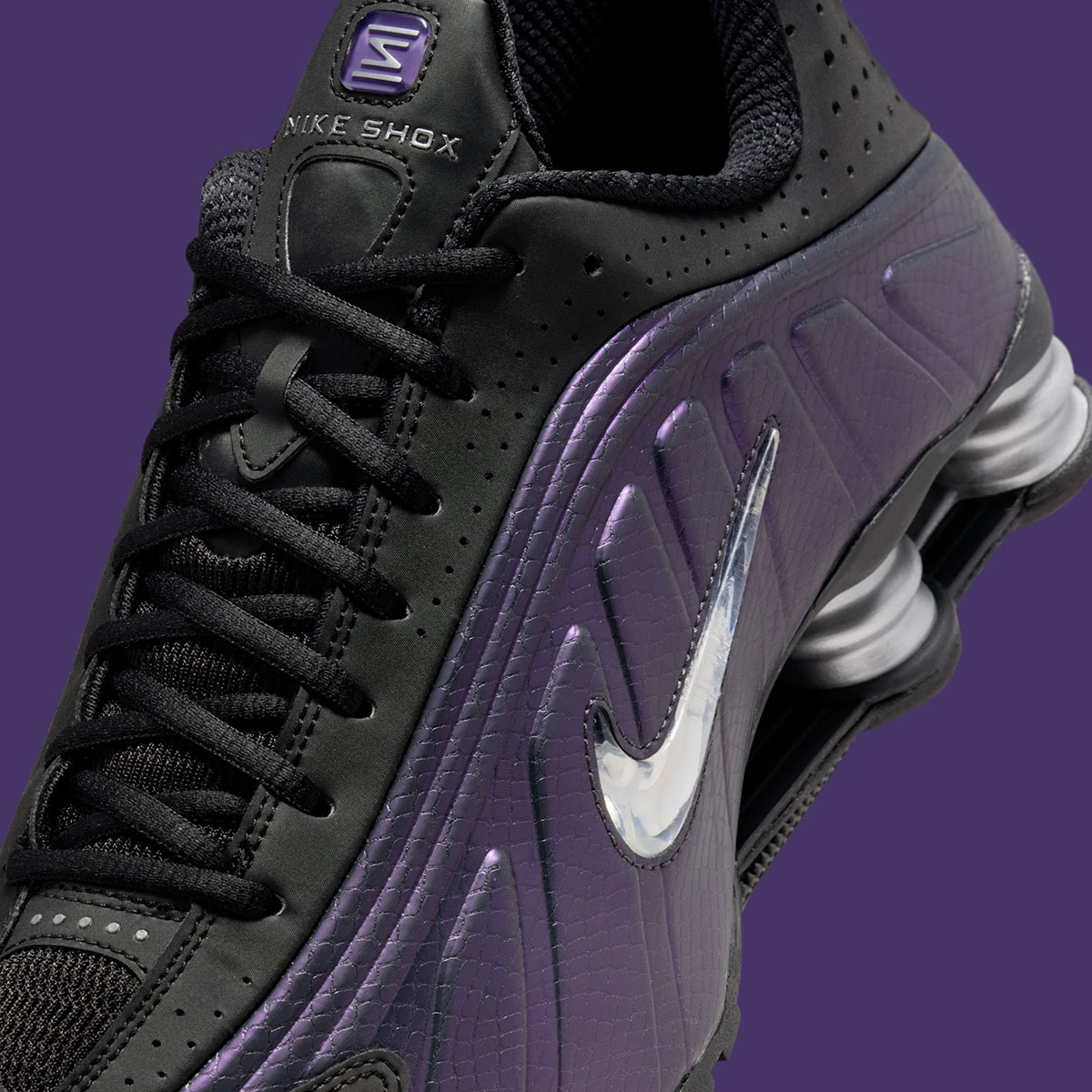 Nike Shox R4 Purple Snakeskin Io4546 002 3