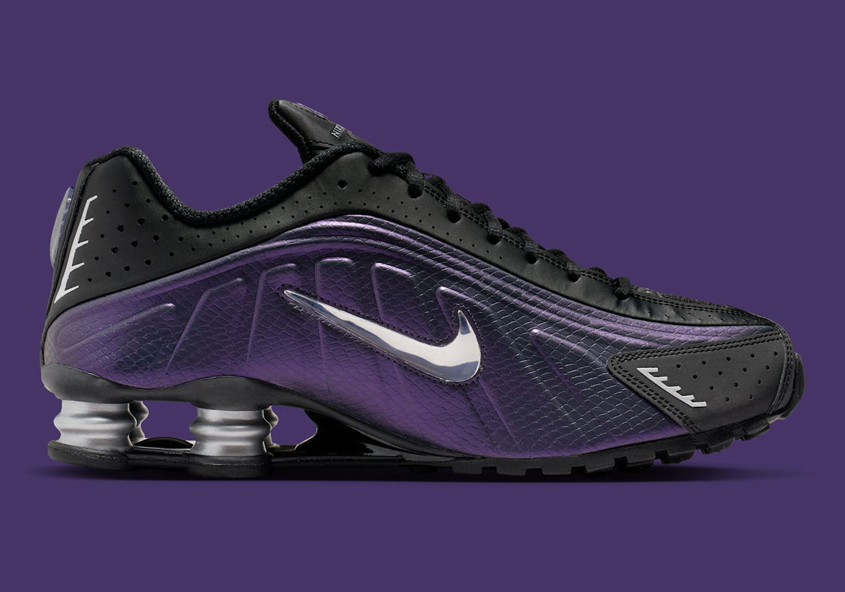 Nike Shox R4 Purple Snakeskin Io4546 002 6