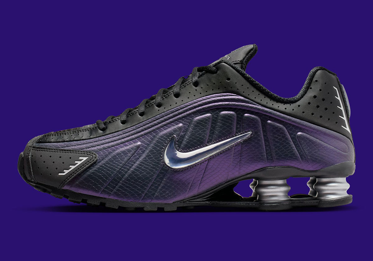 Nike Shox R4 Purple Snakeskin Io4546 002 8