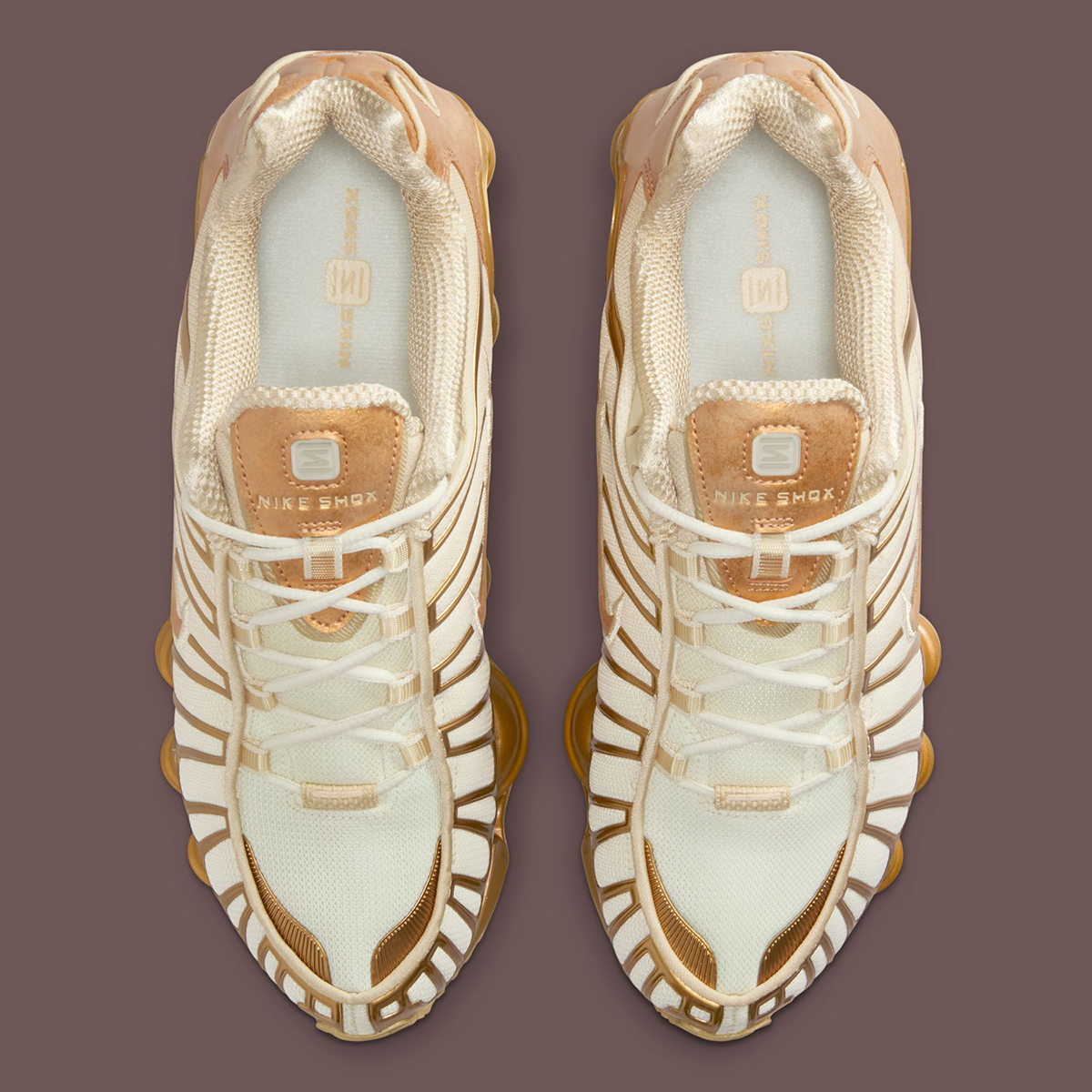Nike Shox Tl Coconut Milk Metallic Gold Im7189 113 4
