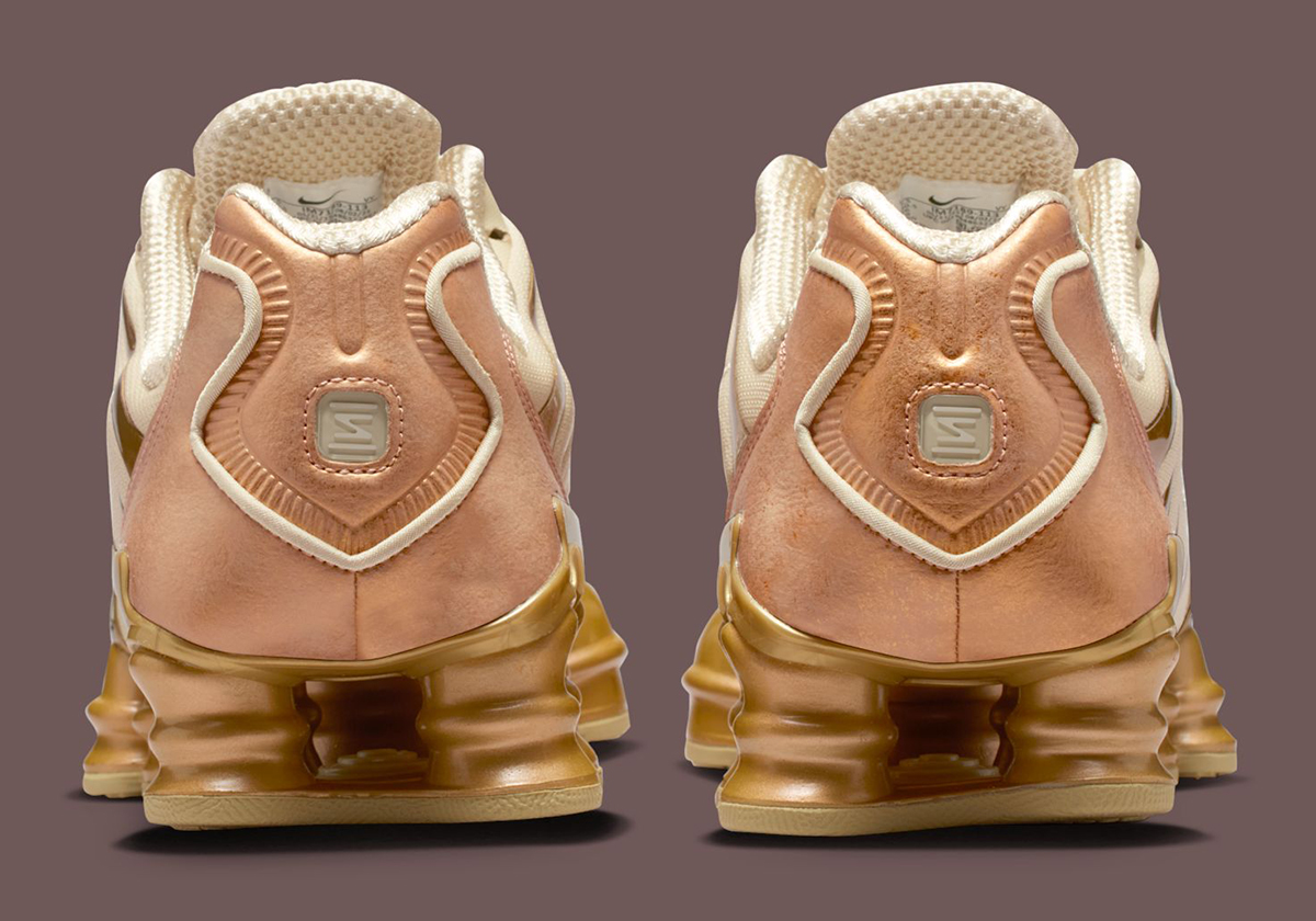 Nike Shox Tl Coconut Milk Metallic Gold Im7189 113 6