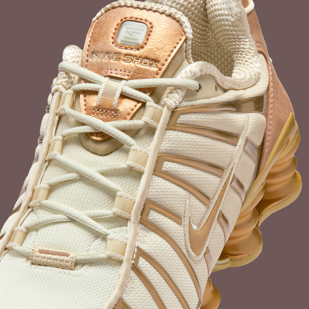 Nike Shox Tl Coconut Milk Metallic Gold Im7189 113 7