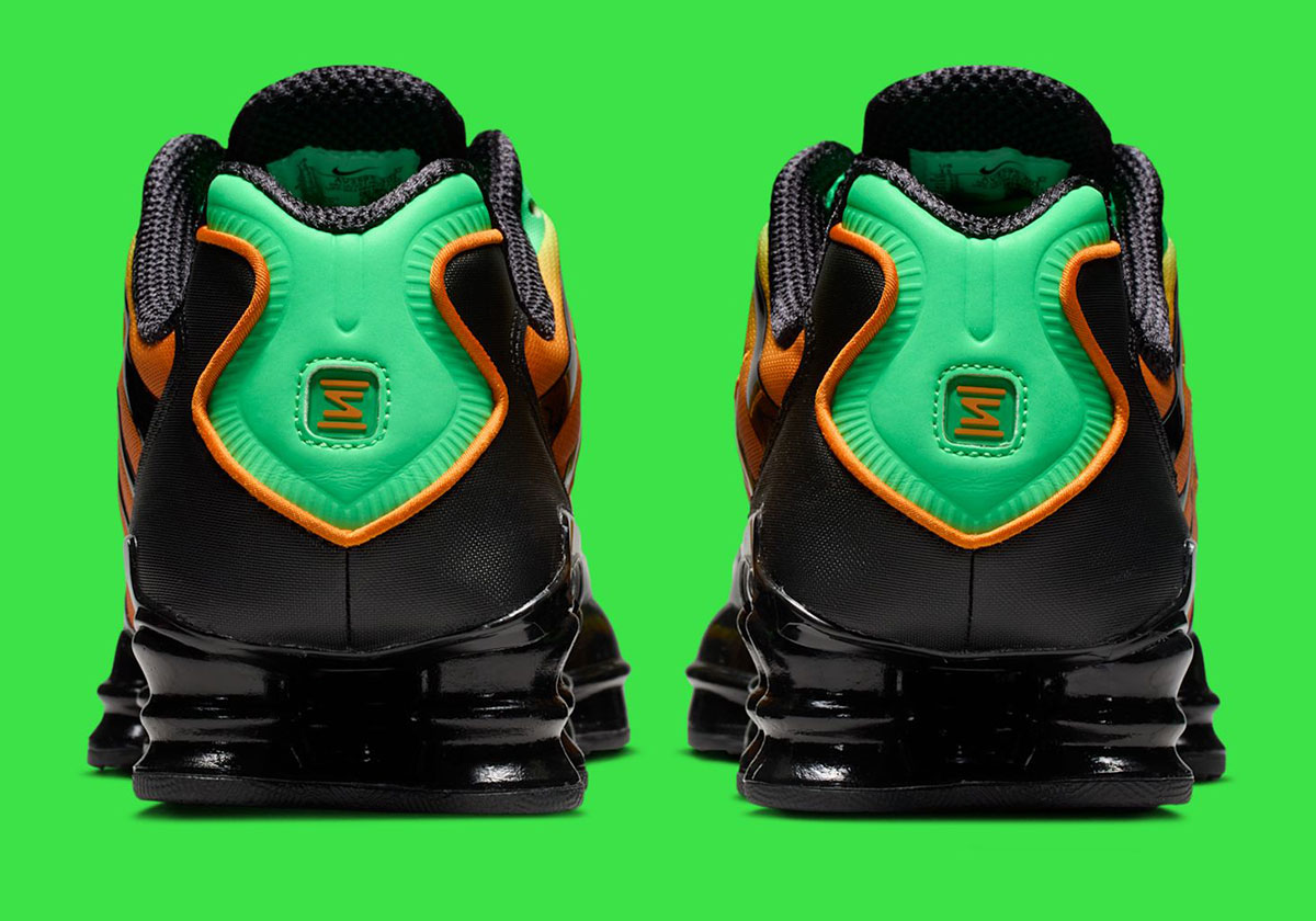 Nike Shox Tl Green Shock Bright Ceramic Black Av3595 301 6