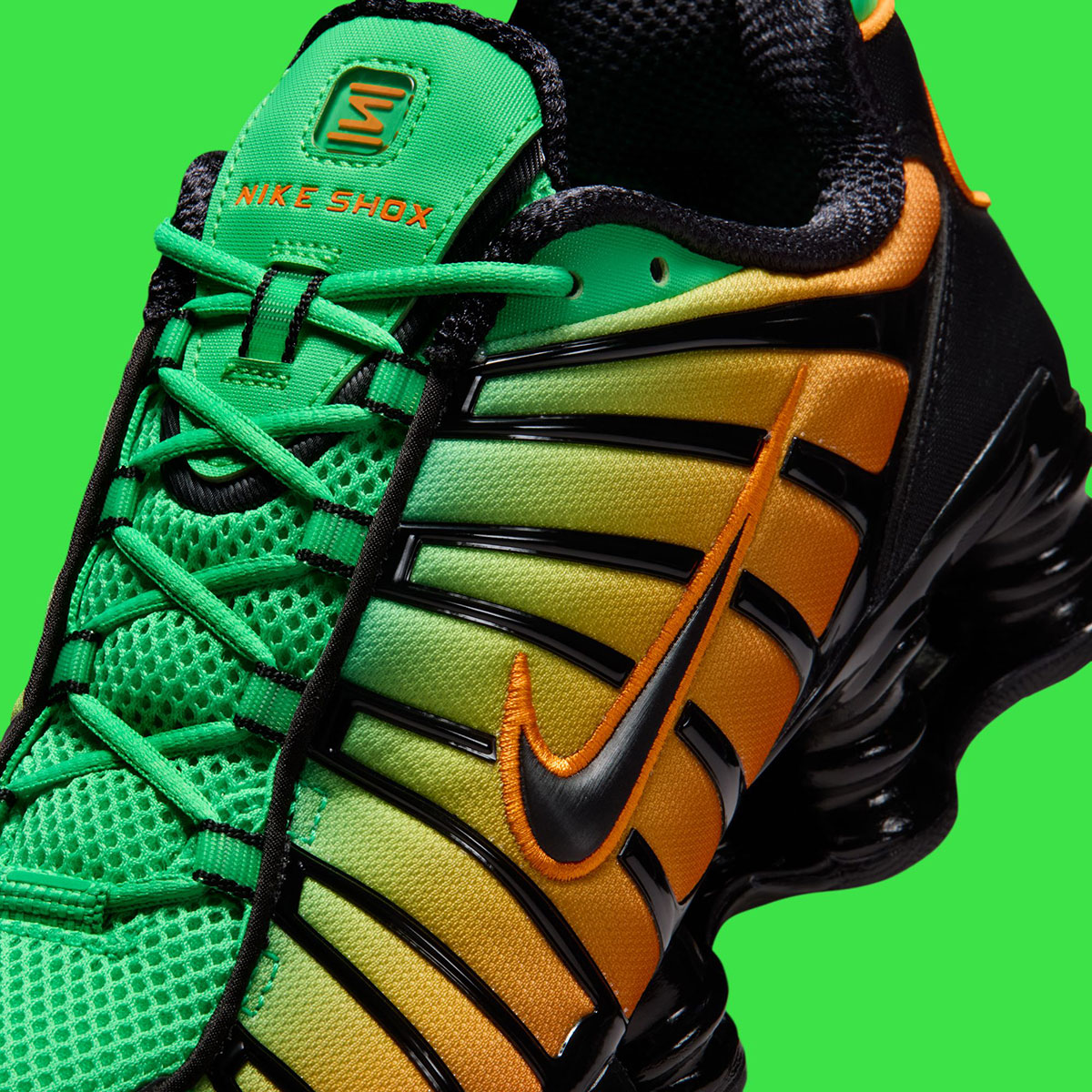 Nike Shox Tl Green Shock Bright Ceramic Black Av3595 301 7