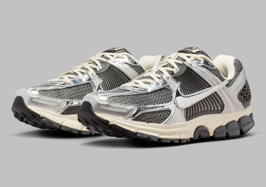 The Nike Vomero 5 Goes Max Y2K In "Iron Grey/Chrome"