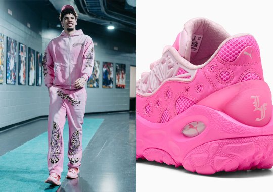LaMelo Ball’s PUMA LaFrance RNR Dips Into “Poison Pink”