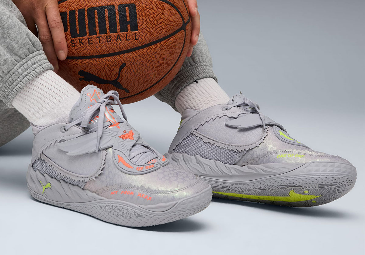 LaMelo Ball’s PUMA MB.05 Gets A Metallic “Shine” Colorway