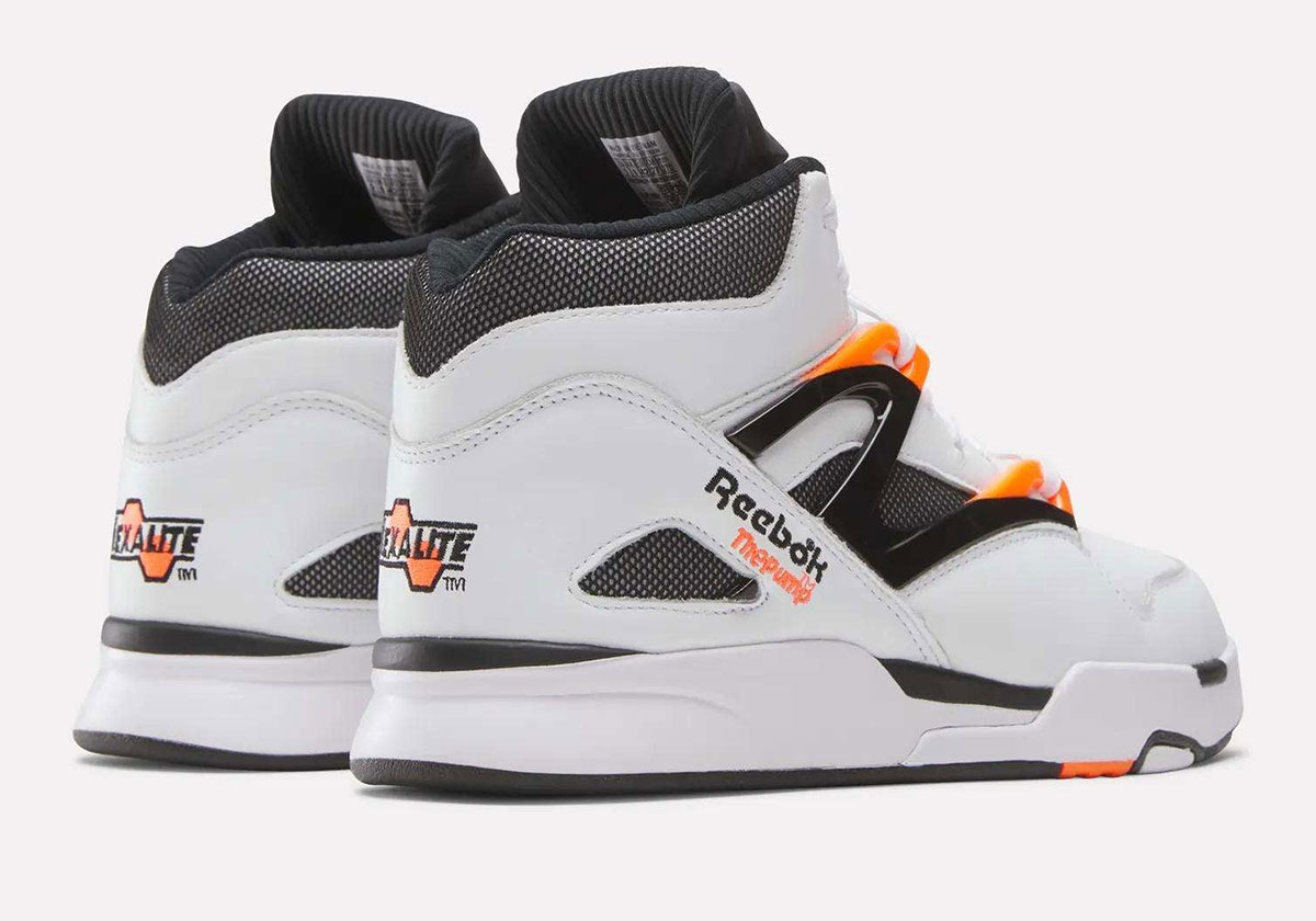 Reebok Pump Omni Zone Ii White Black Orange 100252505 1