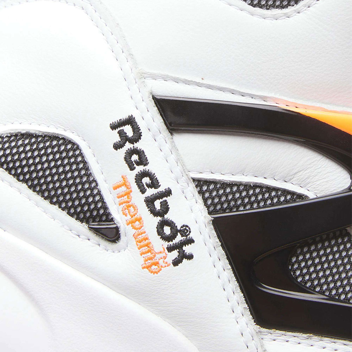 Reebok Pump Omni Zone Ii White Black Orange 100252505 3