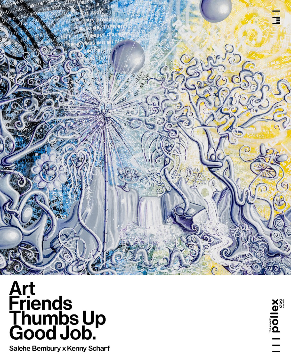 Salehe Bembury Crocs Pollex Clog Art Friends Kenny Scharf 5