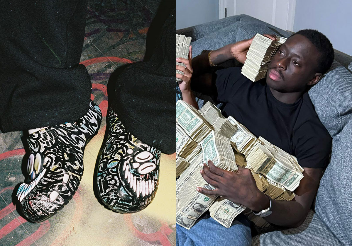 Slawn Brings His Signature Graffiti Style To The Crocs Classic Clog