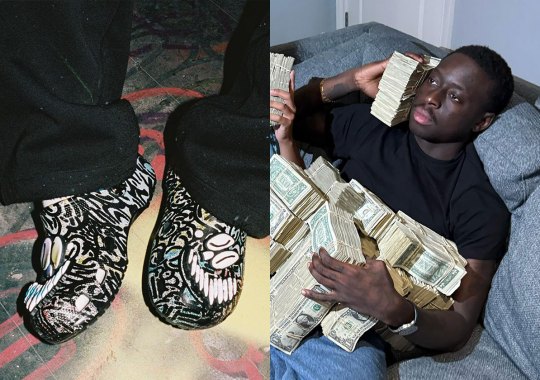 Slawn Brings His Signature Graffiti Style To The Crocs Classic Clog