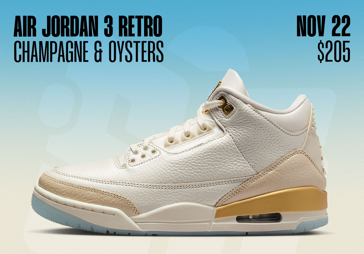 Sneaker Releases November 16 November 22 Air Jordan 3