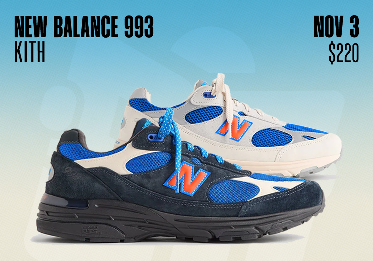Sneaker Releases November 2 November 8 Kith New Balance 993