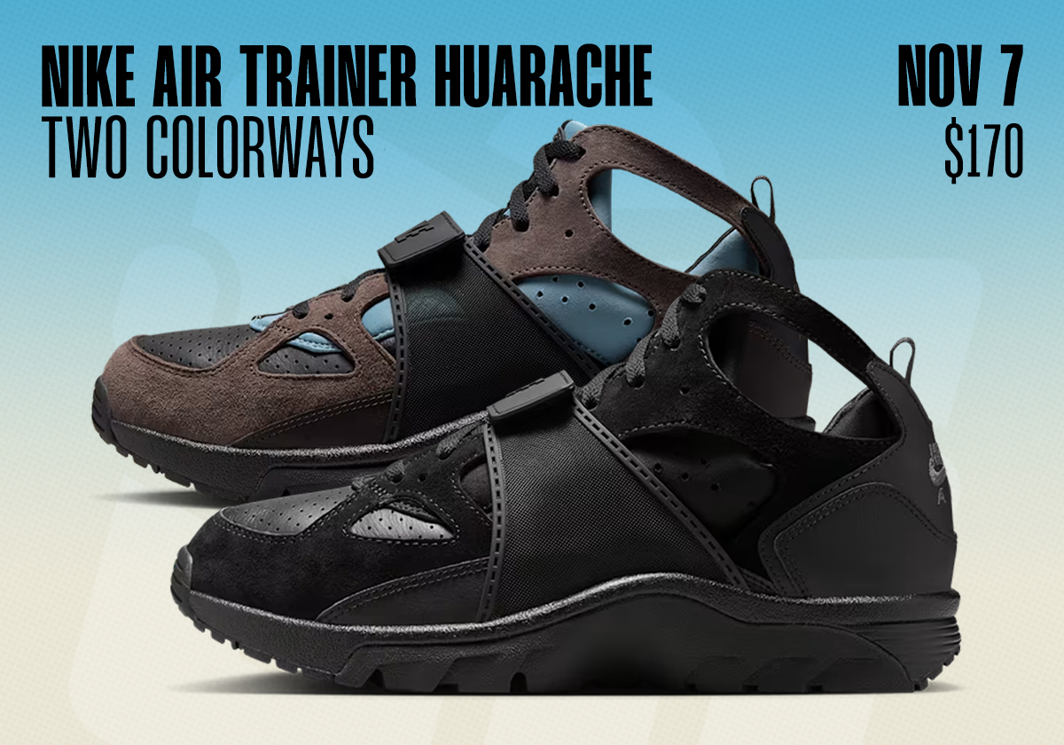 Sneaker Releases November 2 November 8 Nike Air Trainer Huarache