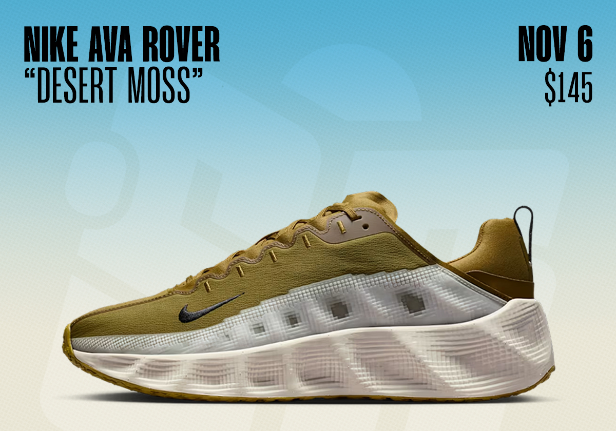 Sneaker Releases November 2 November 8 Nike Ava Rover Desert Moss