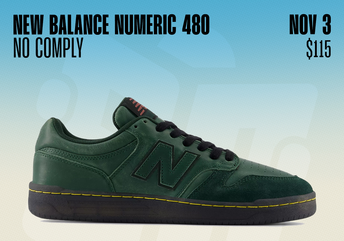 Sneaker Releases November 2 November 8 No Comply New Balance Numeric 480