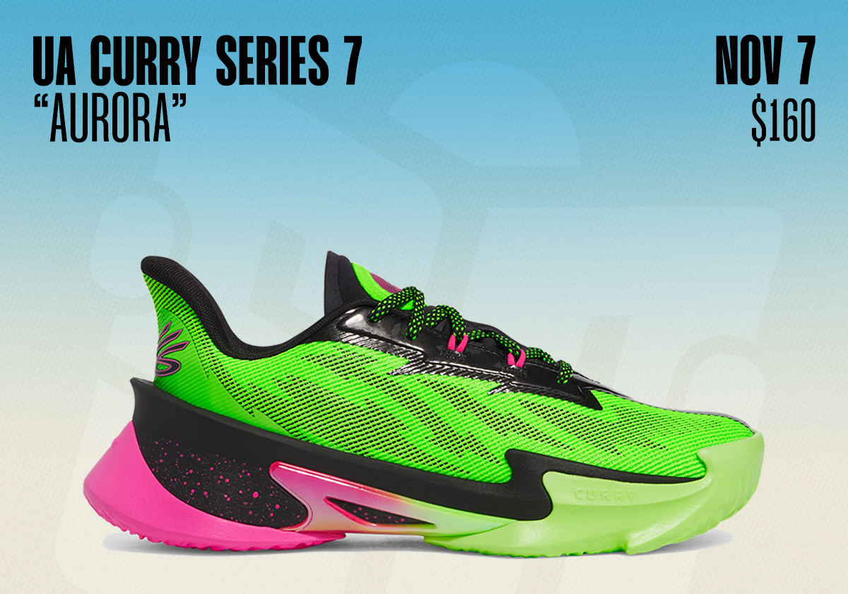 Sneaker Releases November 2 November 8 Ua Curry Series 7 Aurora