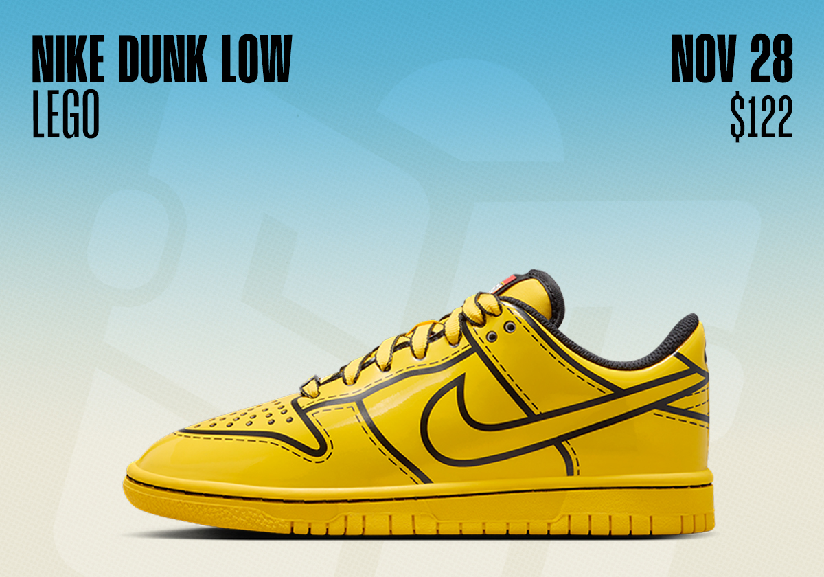 Sneaker Releases November 23 29 Lego Nike Dunk Low