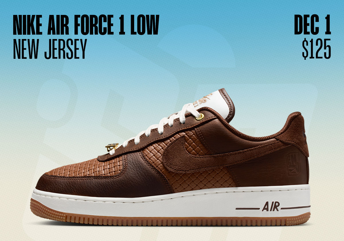 Sneaker Releases November 30 December 6 Nike Air Force 1 Low New Jersey