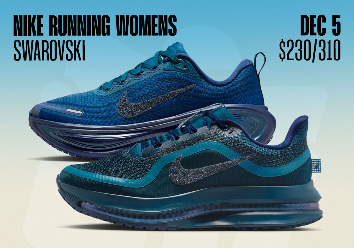 Sneaker Releases November 30 December 6 Nike Running Swarovski