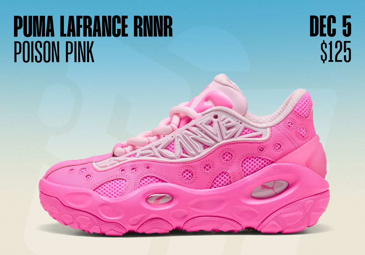 Sneaker Releases November 30 December 6 Puma Lafrance Rnr Poison Pink