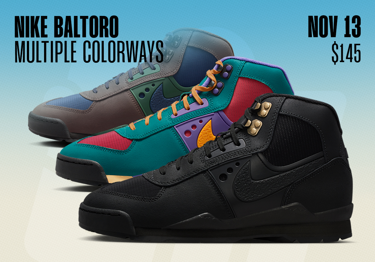 Sneaker Releases November 9 November 15 Nike Baltoro