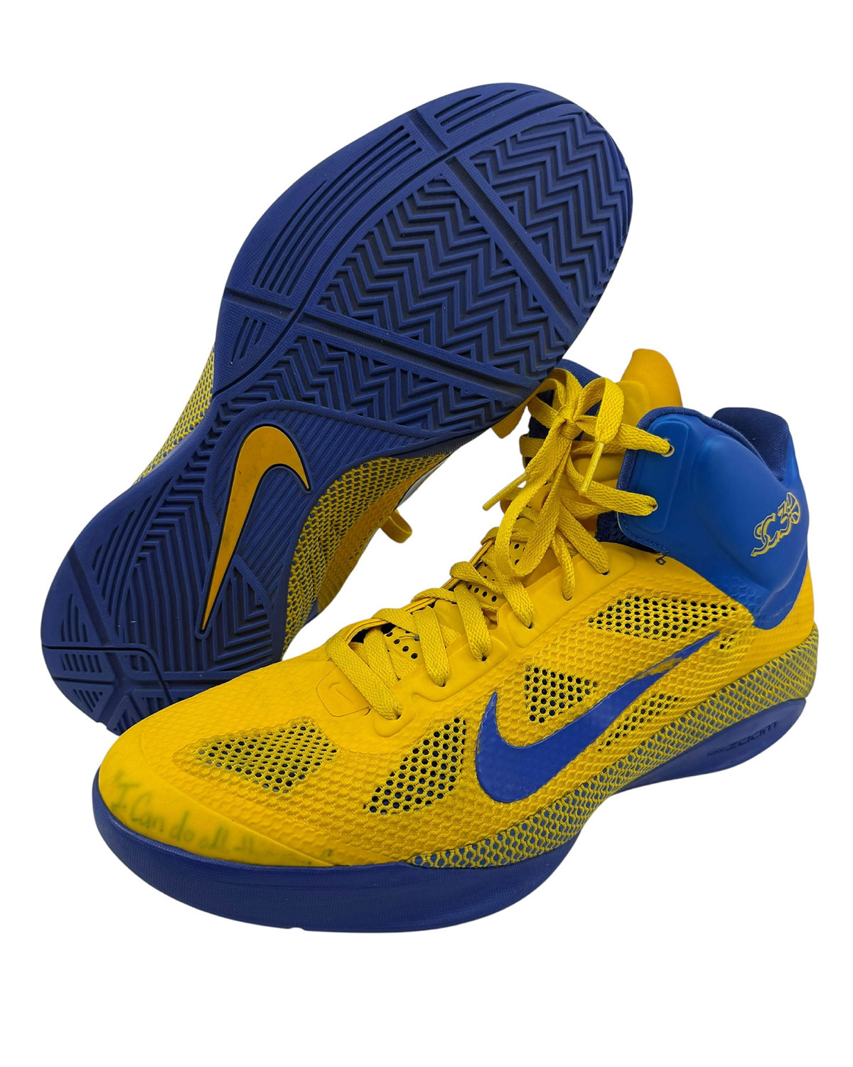 Stephen Curry Nike Hyperfuse Game Worn Auction 3