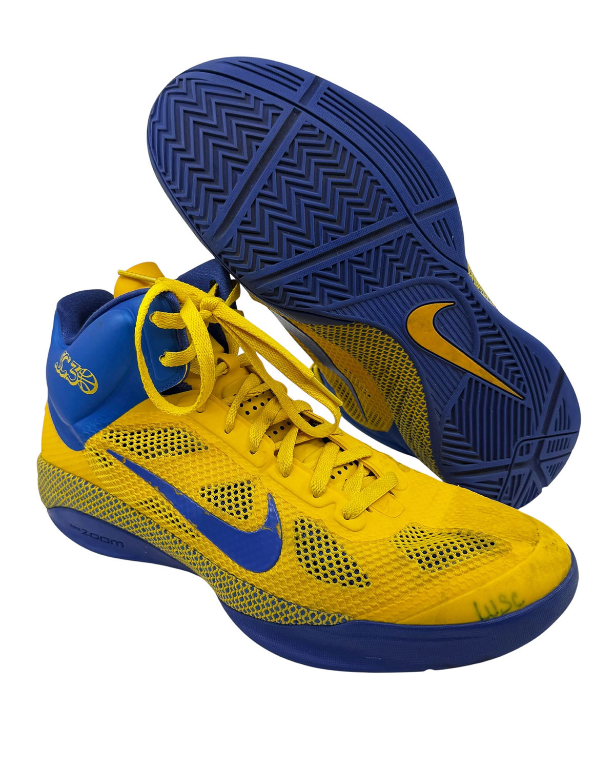 Stephen Curry Nike Hyperfuse Game Worn Auction 4