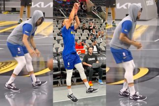 Stephen Curry Wears Nike Kobes On First Day Of Sneaker Free Agency