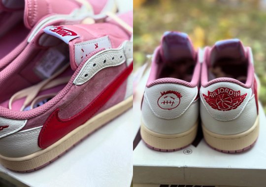 Travis Scott x Air Jordan 1 Low OG SP “Shy Pink” Releasing Summer 2026