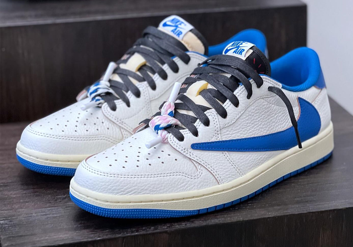 Travis Scott Fragment Jordan 1s Release Today