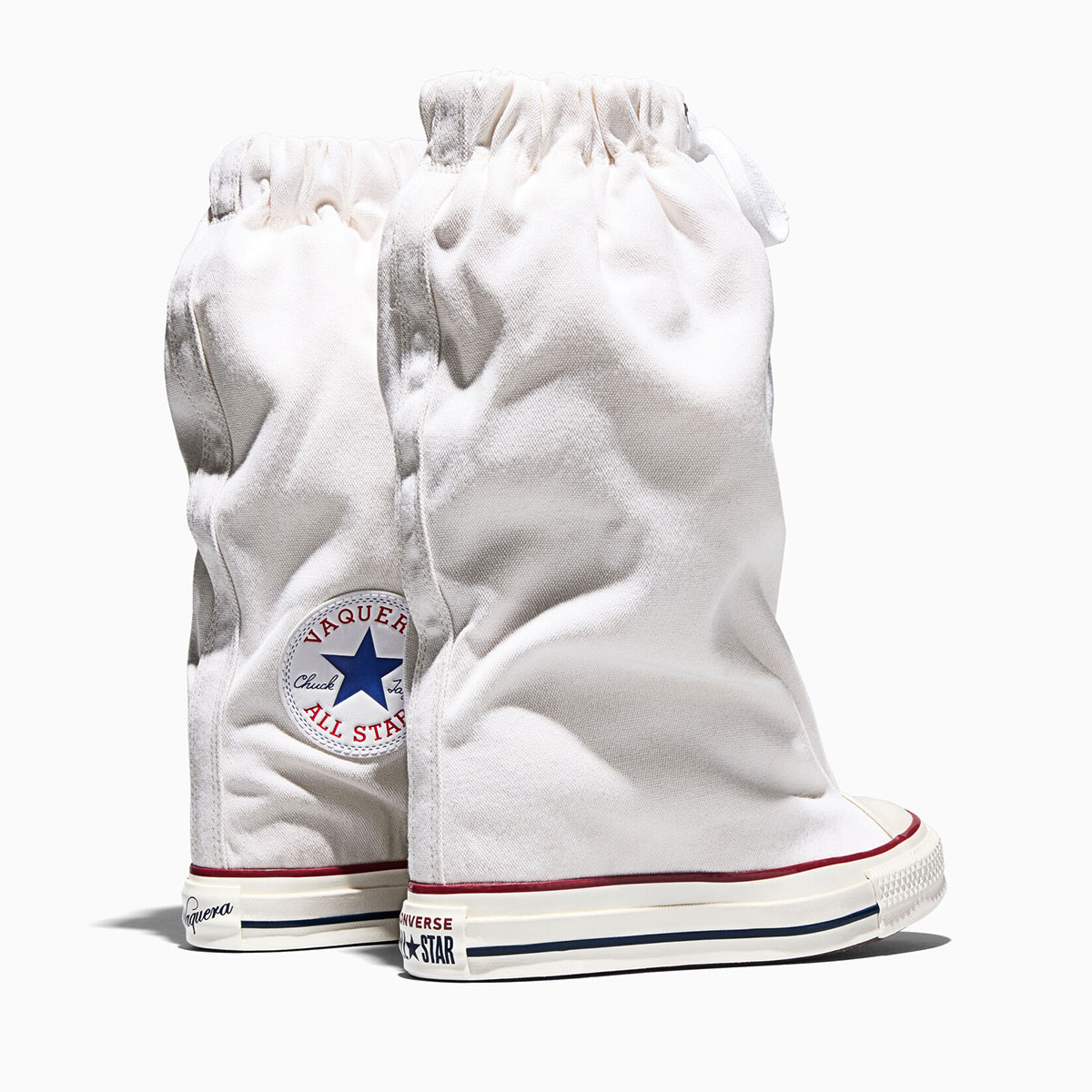 Vaquera Converse Chuck Taylor All Star Slouch Wedge White A17686c 2