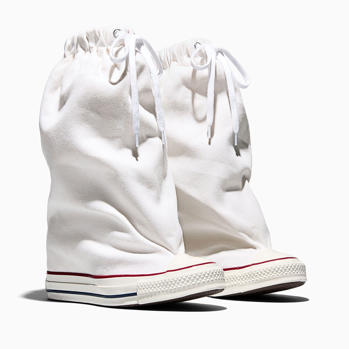 Vaquera Converse Chuck Taylor All Star Slouch Wedge White A17686c 3