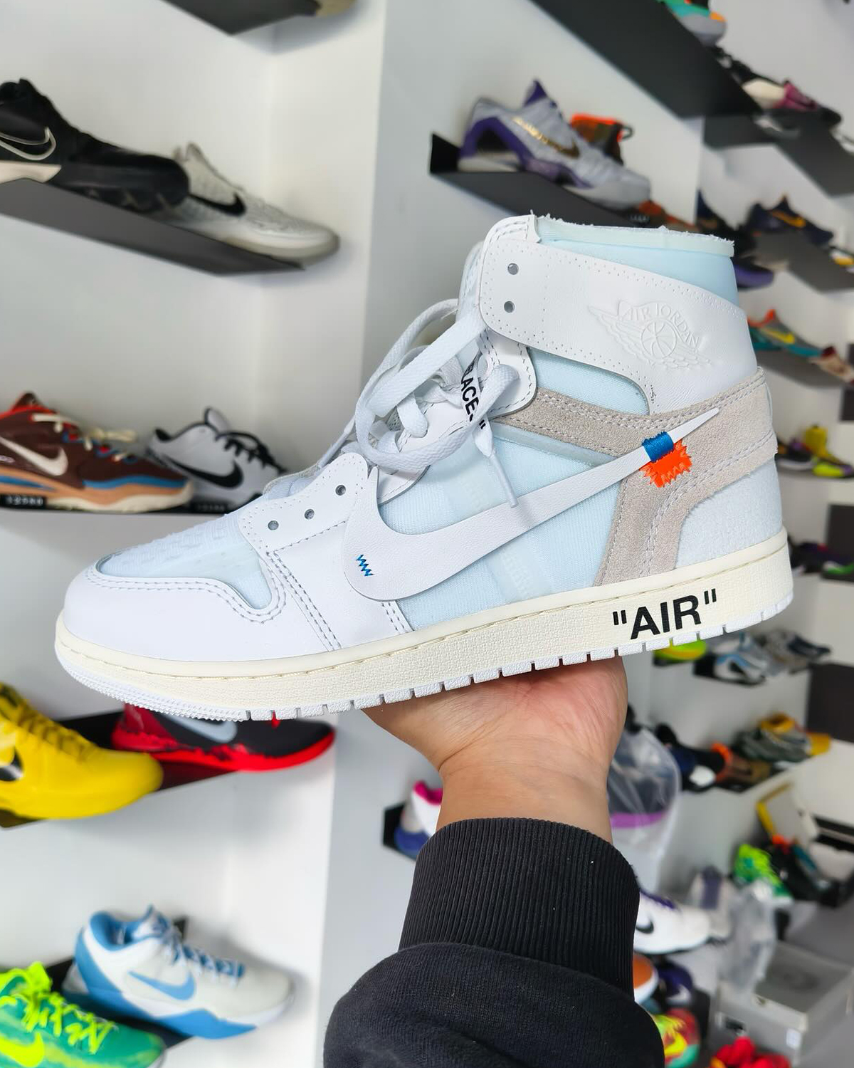 Virgil Abloh Archive Off White Air Jordan 1 Alaska Aa3834 100 4