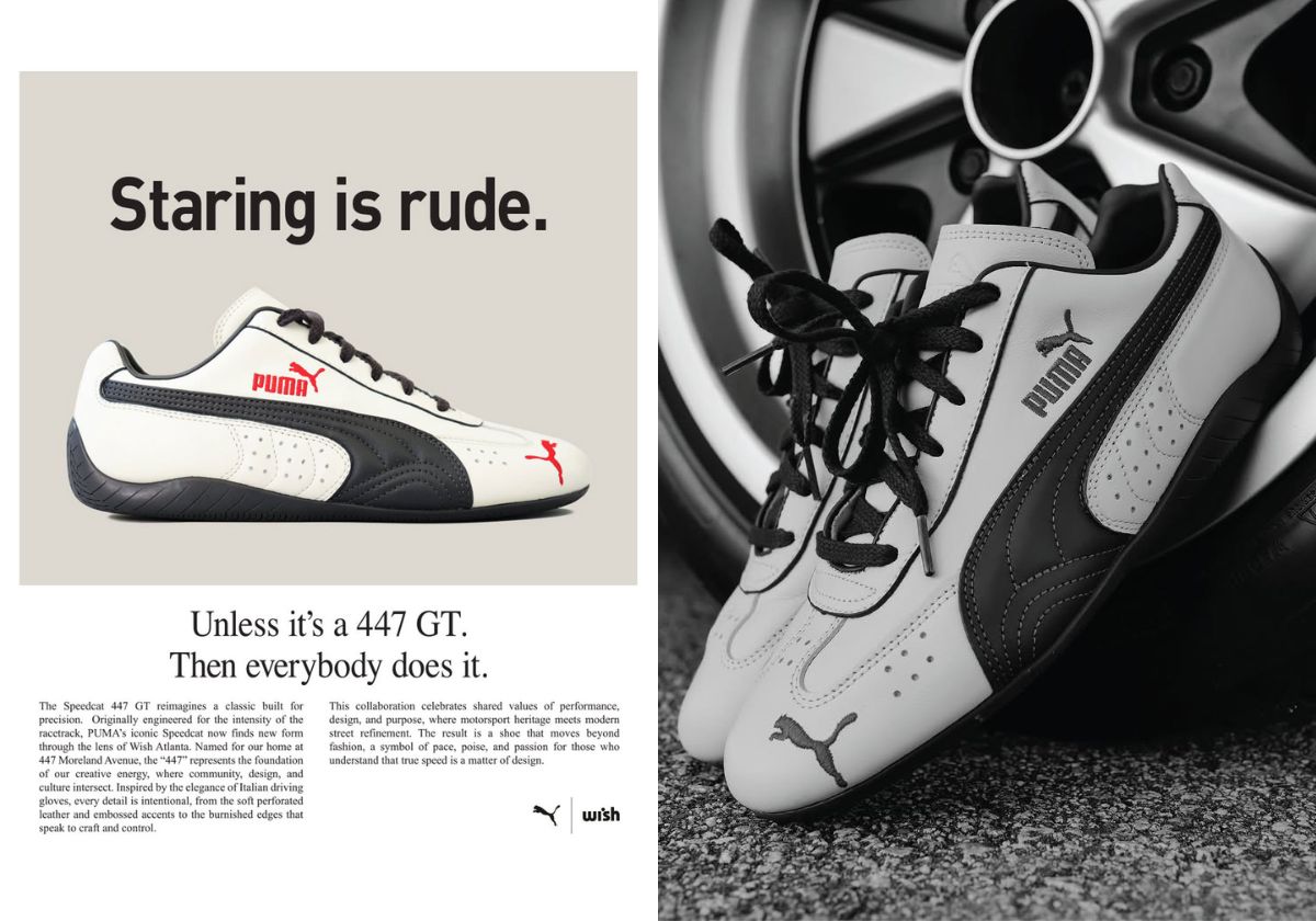 Wish’s PUMA Speedcat Collab Is Inspired By Italian Driving Gloves