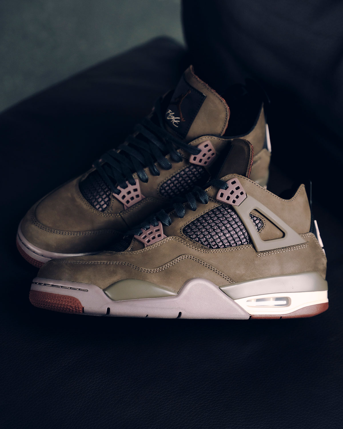 :a Ma Maniere Air Jordan 4 Dark Mocha Built For This If3102 200 2