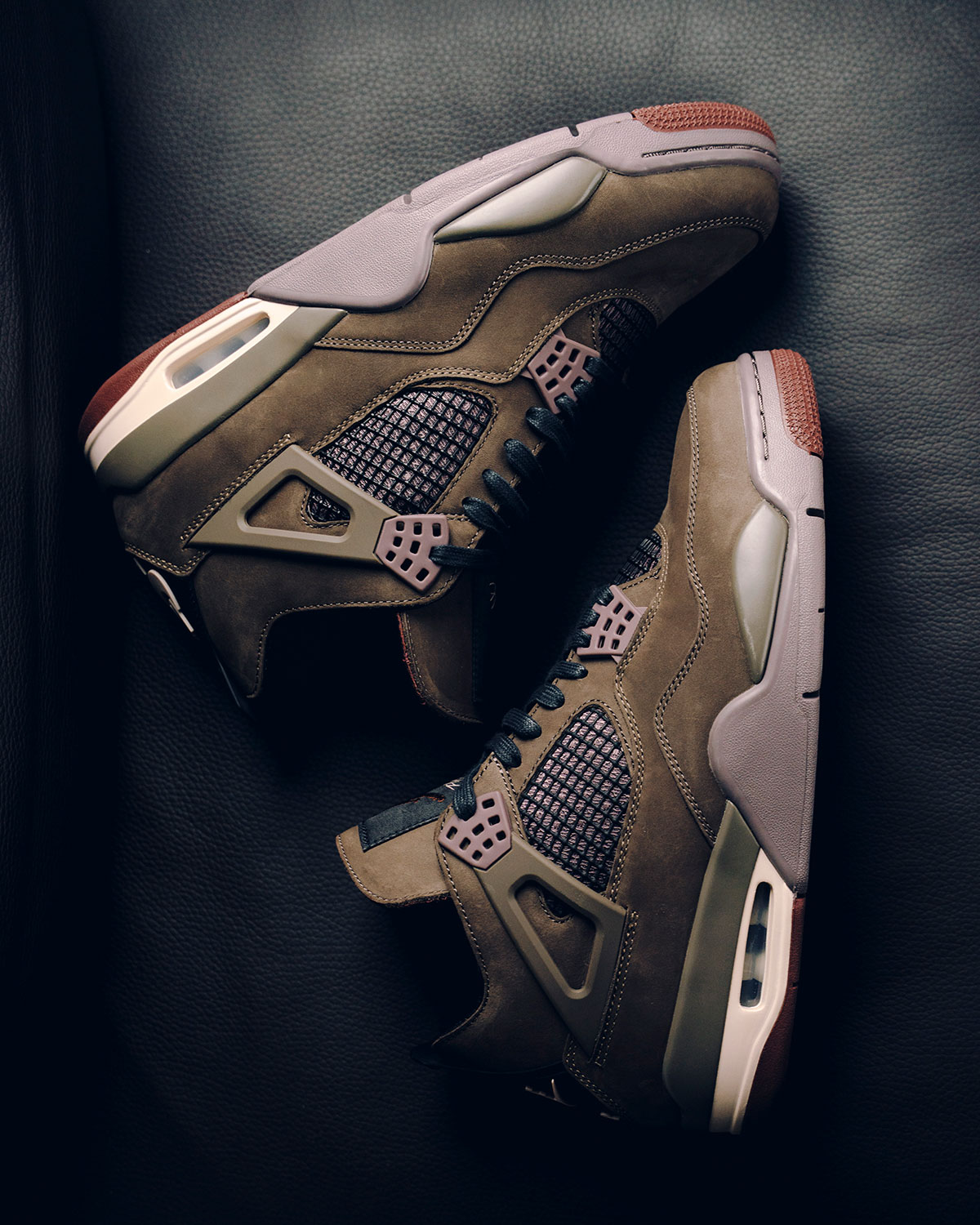 :a Ma Maniere Air Jordan 4 Dark Mocha Built For This If3102 200 3