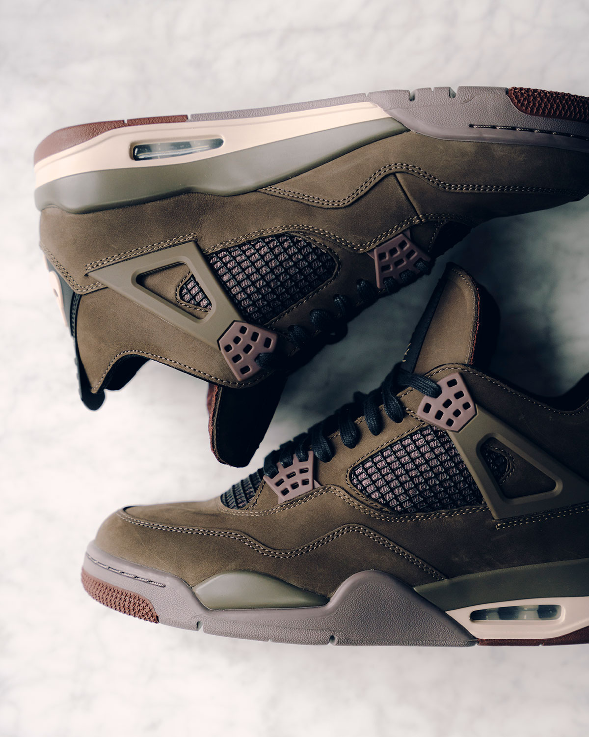 :a Ma Maniere Air Jordan 4 Dark Mocha Built For This If3102 200 4