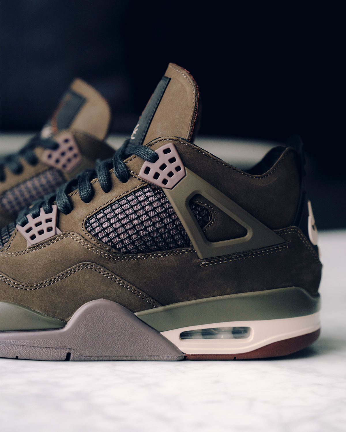 :a Ma Maniere Air Jordan 4 Dark Mocha Built For This If3102 200 5