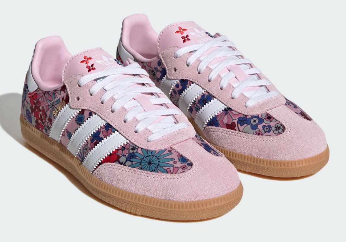 Liberty London And adidas Bloom Another Floral Samba For The New Year