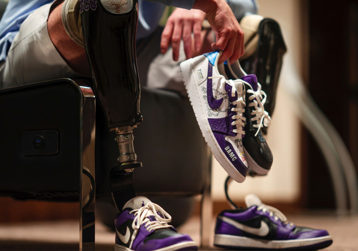 Nike Made Custom Air Jordan 1s For Former TCU QB Who Lost Both His Feet