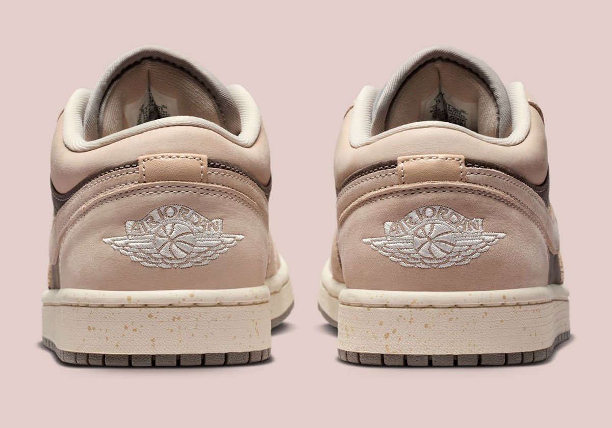 Air Jordan 1 Low Enigma Stone Pale Ivory Hemp Oatmeal Ib7011 001 6